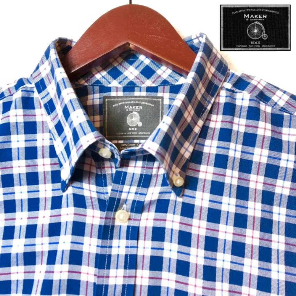 Maker & Co MMX Plaid Shirt